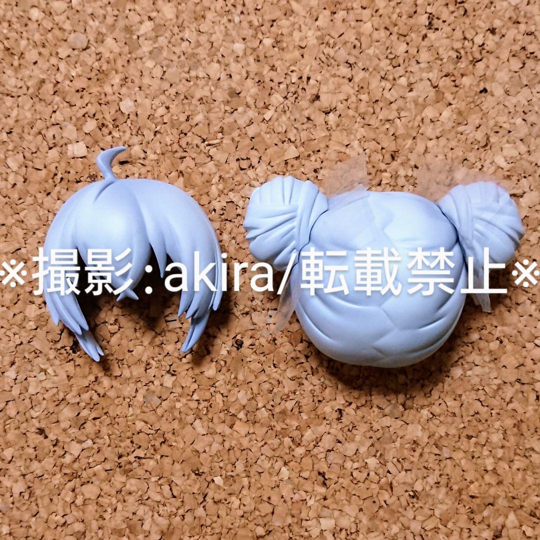 ねんどろいどどーる ヴァンパイア ミラ 髪パーツ おだんごヘアー 白髪 グレー