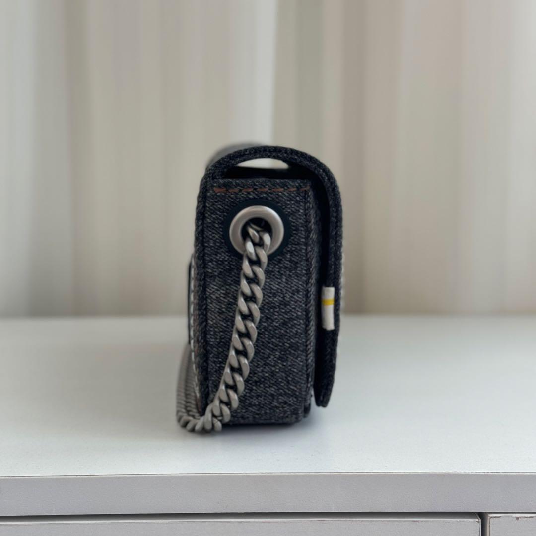 MARC JACOBS ザ デニム チェーン アイテムズ ミニ バッグ ザ デニム チェーン アイテムズ ミニ バッグ | マーク