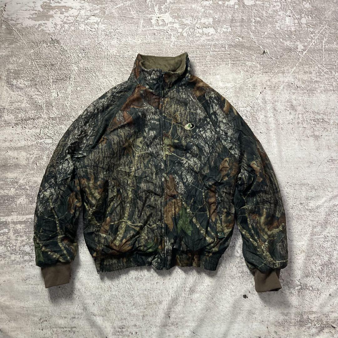 MOSSYOAK モッシーオーク　フリース短丈ブルゾン　リアルツリー　古着