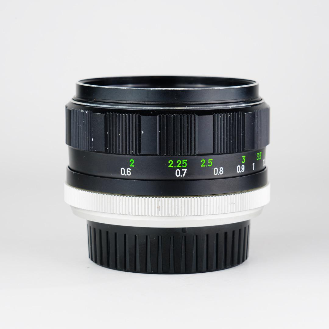 【虹色ゴースト】ミノルタ MC-ROKKOR PF 58mm F1.4 後 30