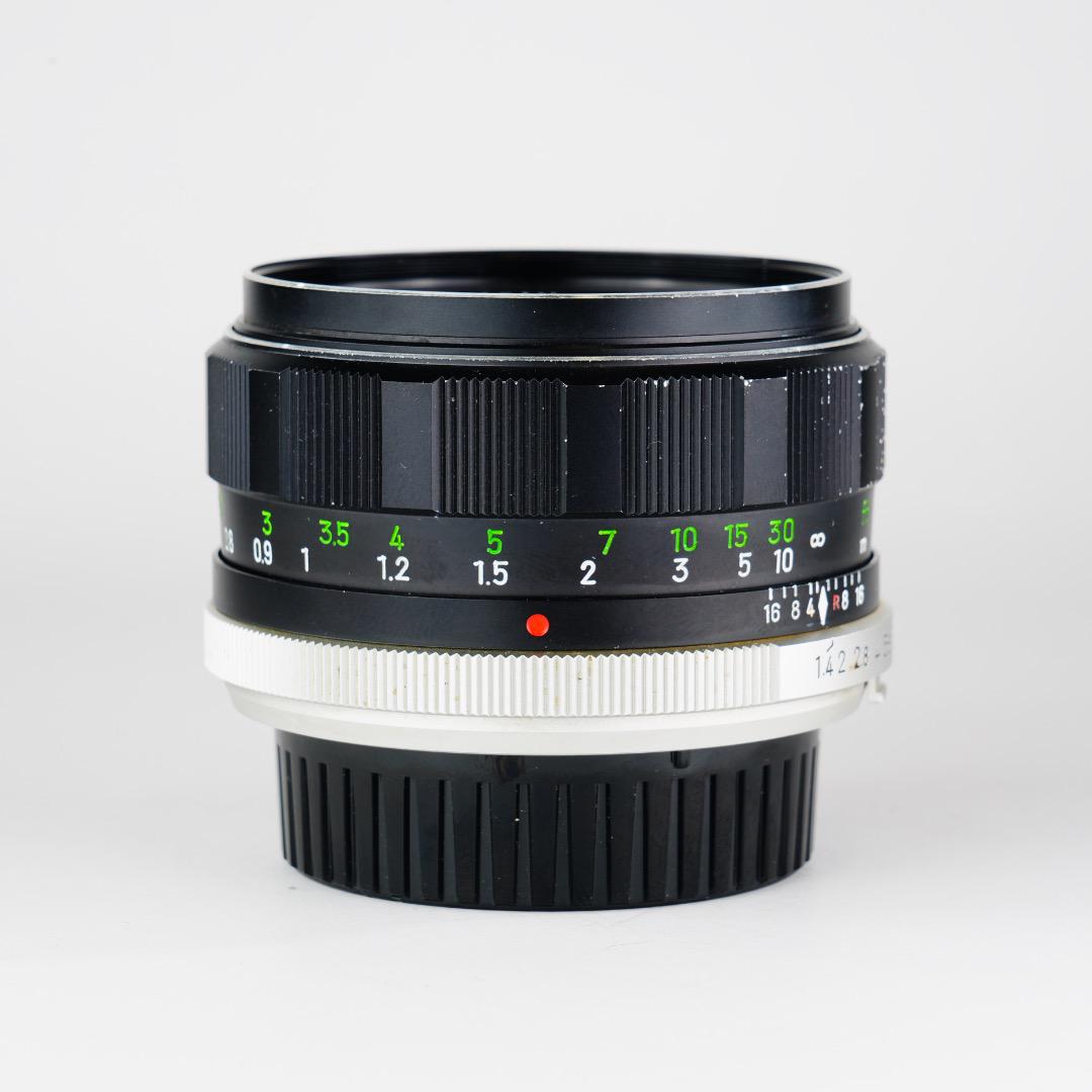 【虹色ゴースト】ミノルタ MC-ROKKOR PF 58mm F1.4 後 30