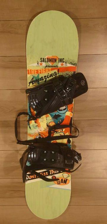 Salomon スノーボードセット　板　ビンディング　ブーツ