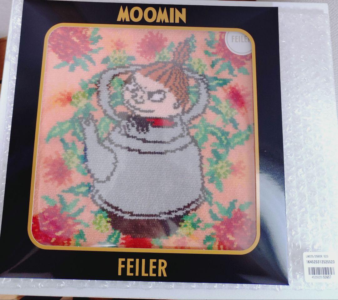 【新品未開封】フェイラー ハンカチ ムーミンコラボ　リトルサフラワー