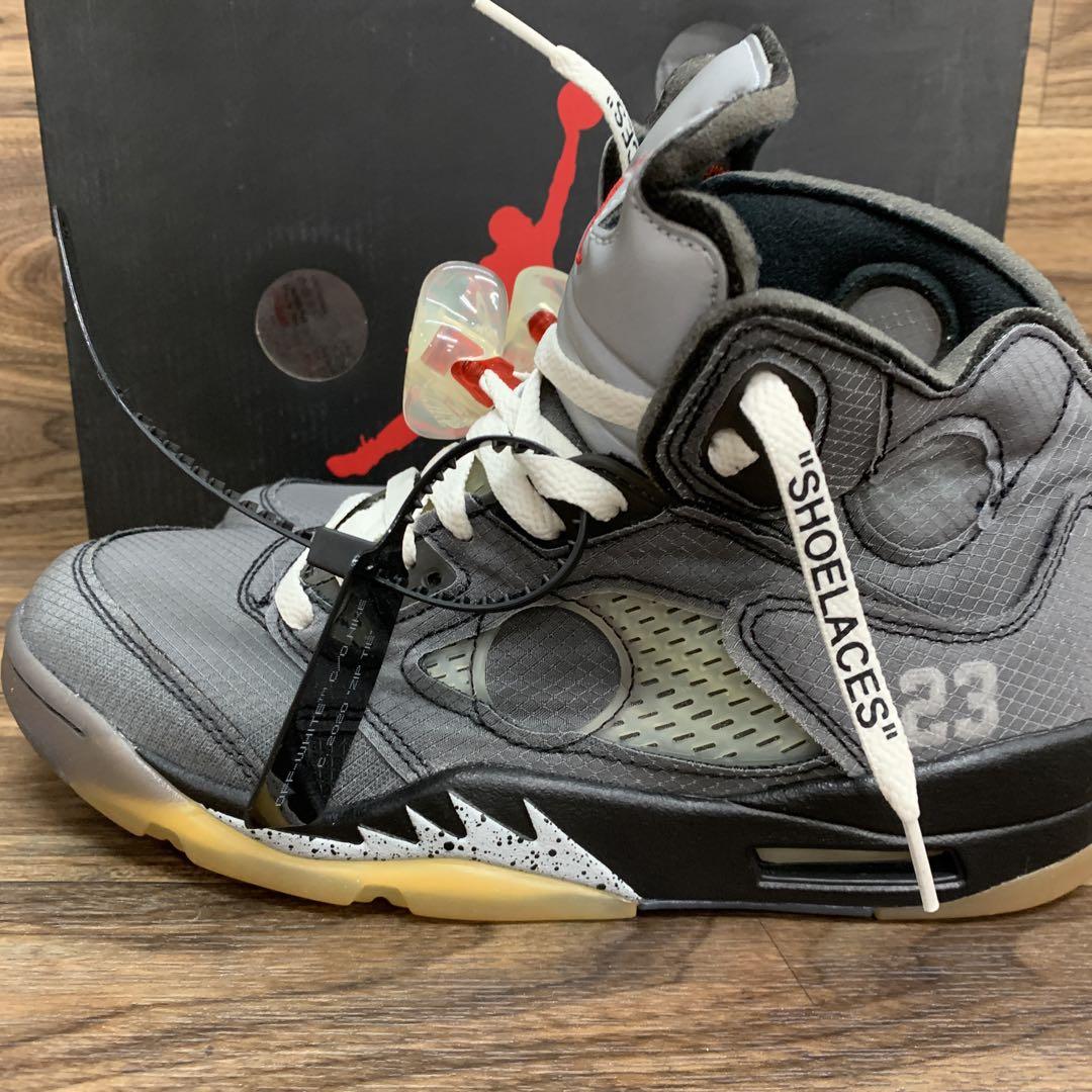 中古 Off-White × Nike Air Jordan 5