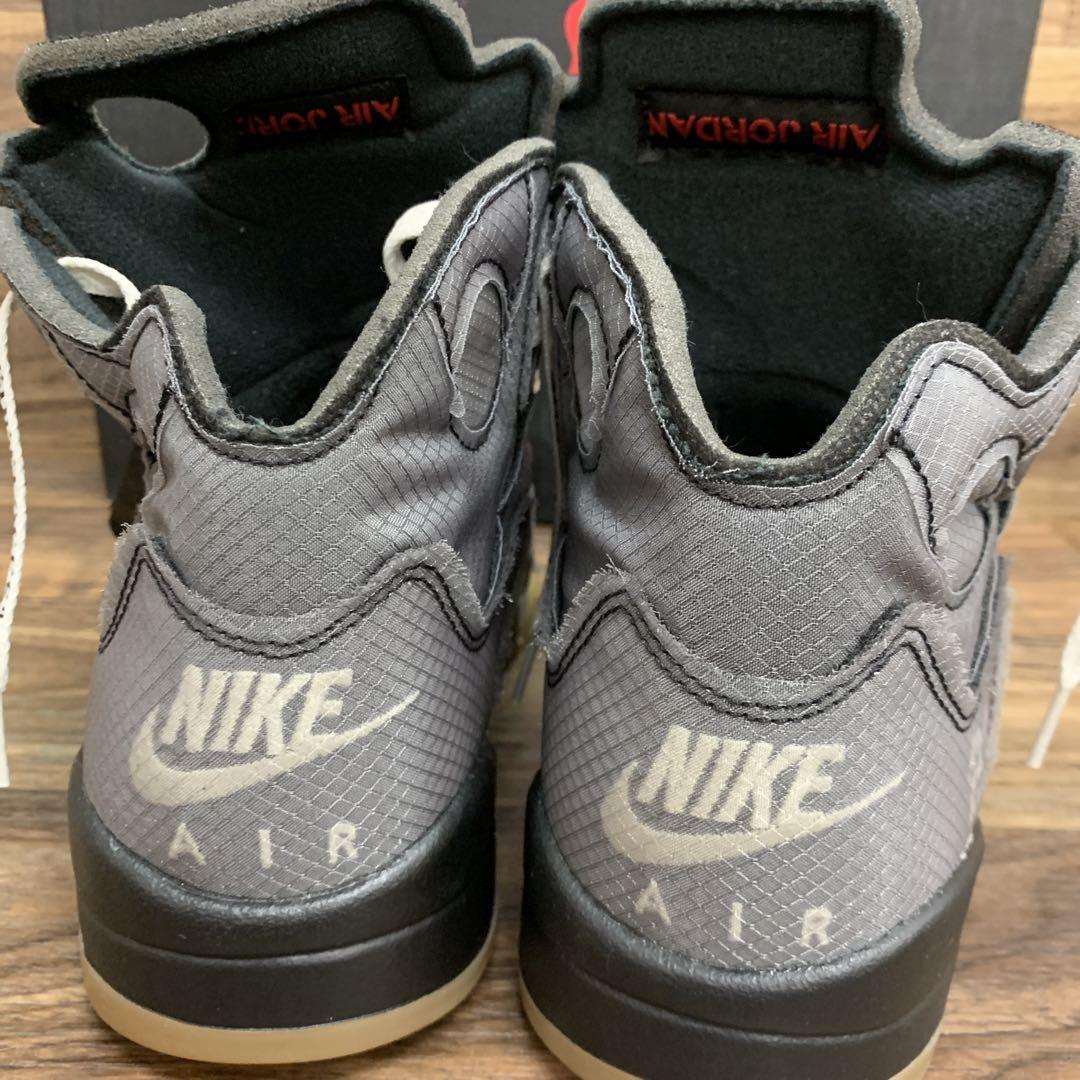 中古 Off-White × Nike Air Jordan 5