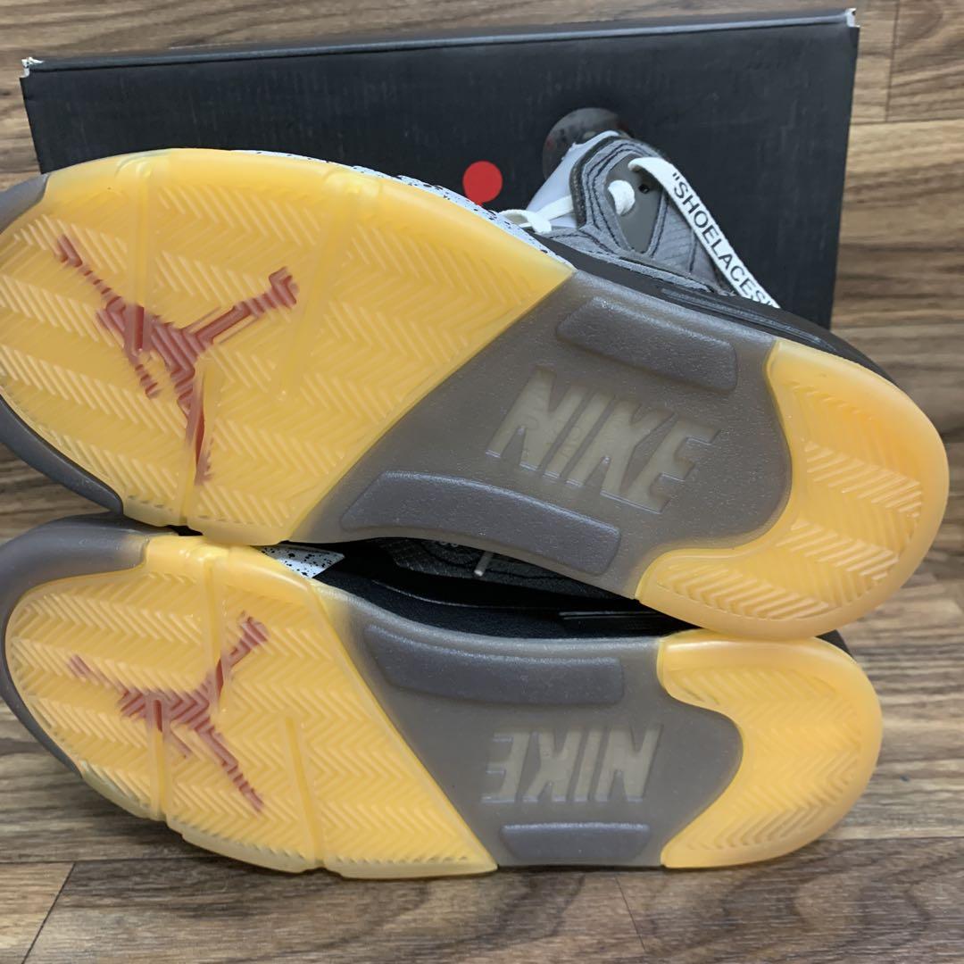 中古 Off-White × Nike Air Jordan 5