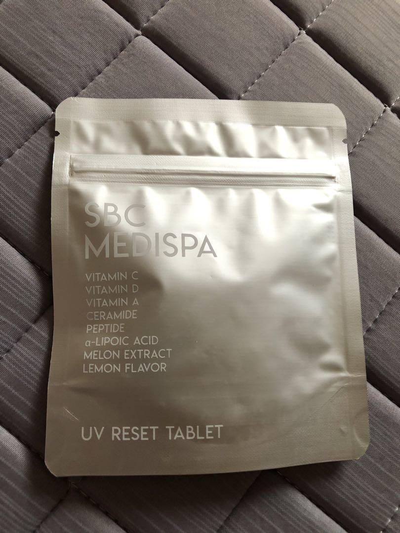 SBC MEDISPA UVリセットタブレット 30粒×3 袋 焼け止めサプリ