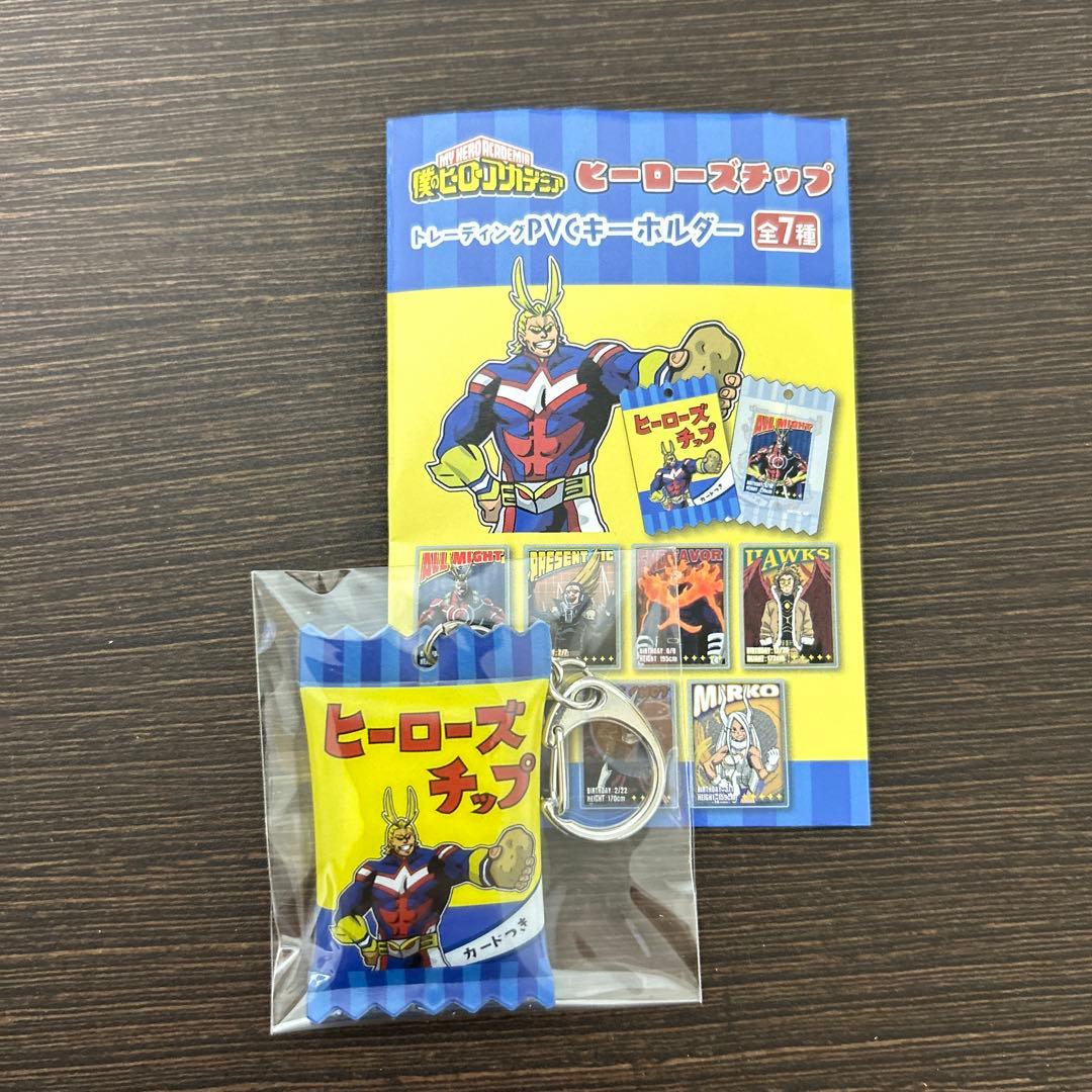 ヒーローズチップ キーホルダー エンデヴァー ホークス　ヒロアカ　ボードゲーム 2025年最新ヒロアカ ヒーローズチップ キーホルダーの人気アイテム
