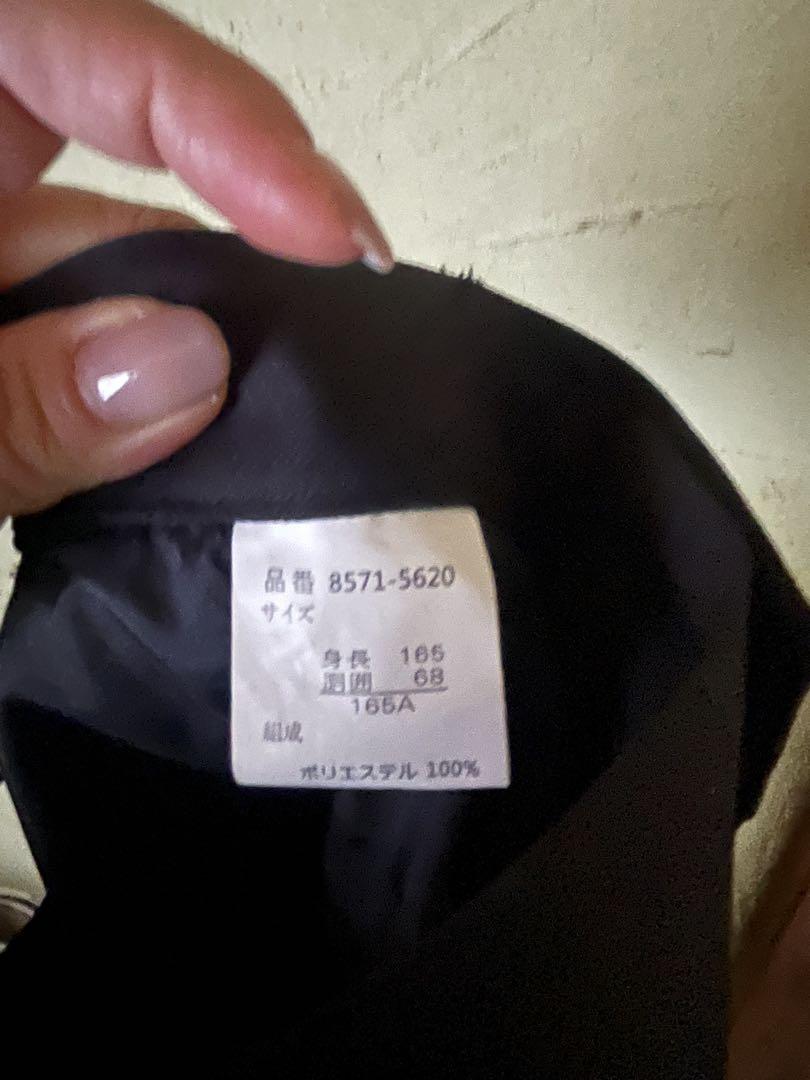 ★一度のみ使用★ MICHIKOLONDON★165㎝黒色スーツセット卒業