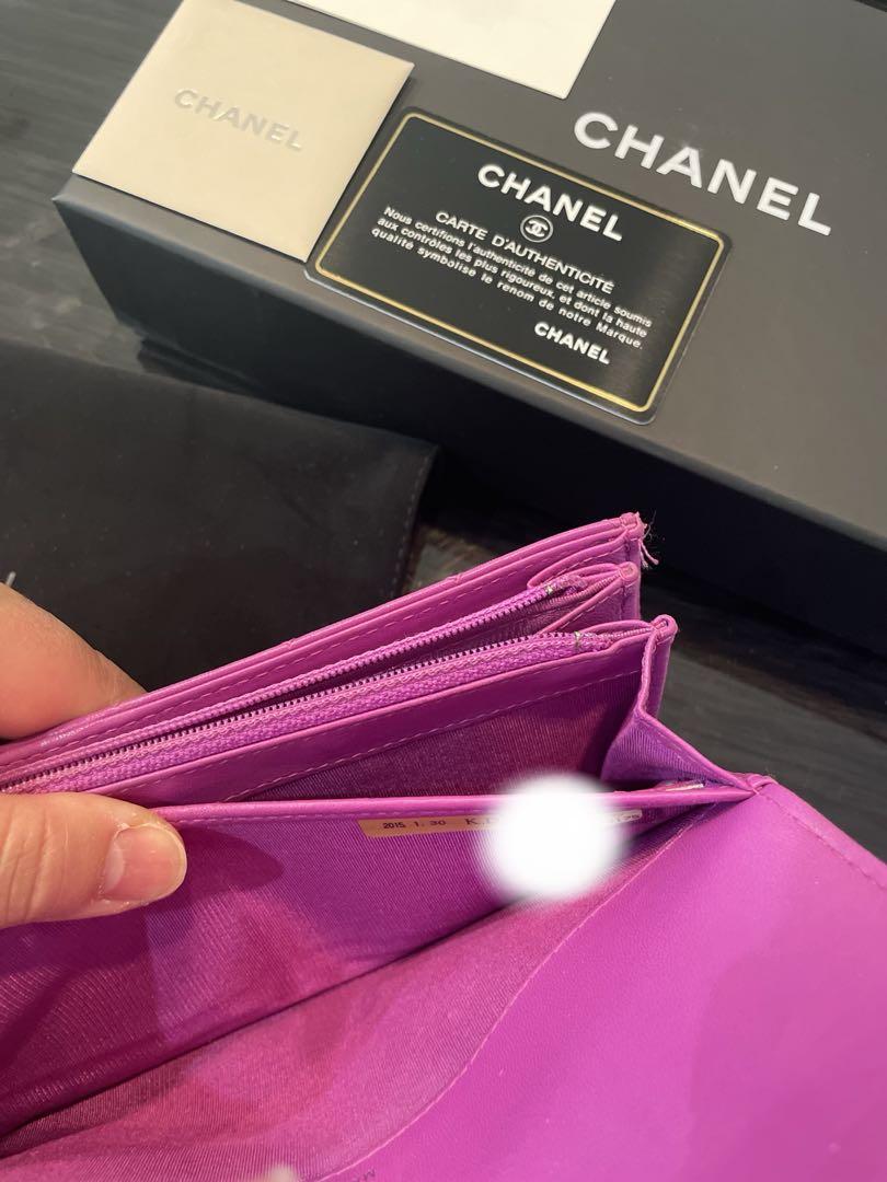 美品　シャネル　CHANEL 長財布　ハイブランド　ウォレット
