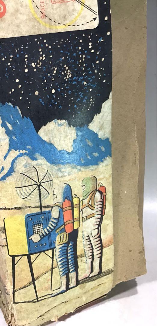 昭和レトロ MOON ROCKET ムーンロケット ブリキ からくり おもちゃ
