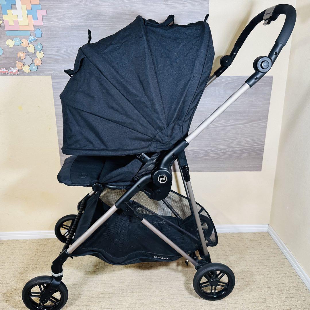 Cybex サイベックス Melio アルミフレーム ディープブラック