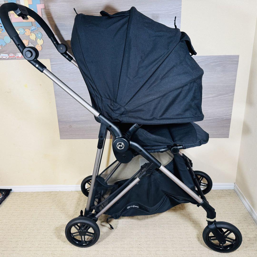 Cybex サイベックス Melio アルミフレーム ディープブラック