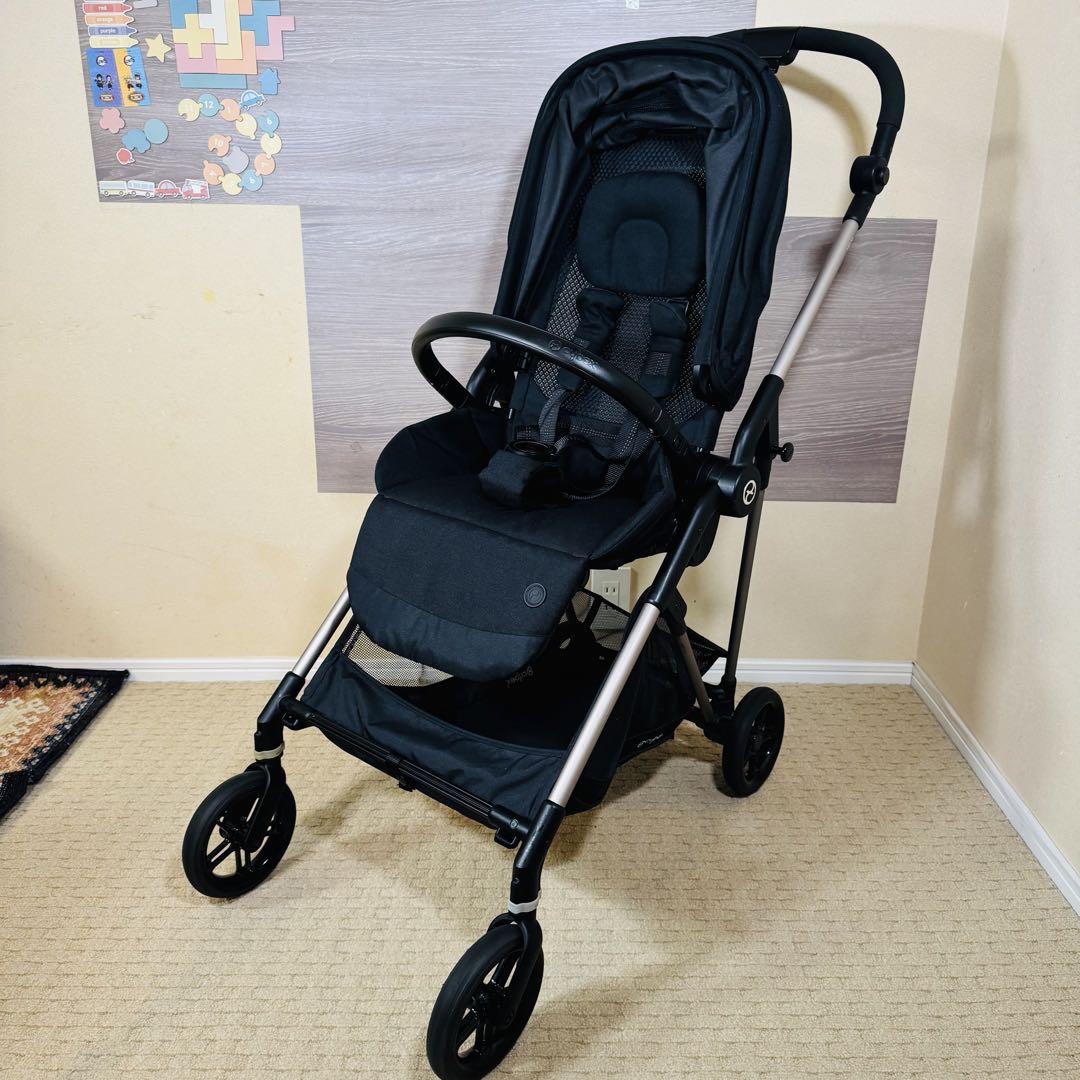 Cybex サイベックス Melio アルミフレーム ディープブラック