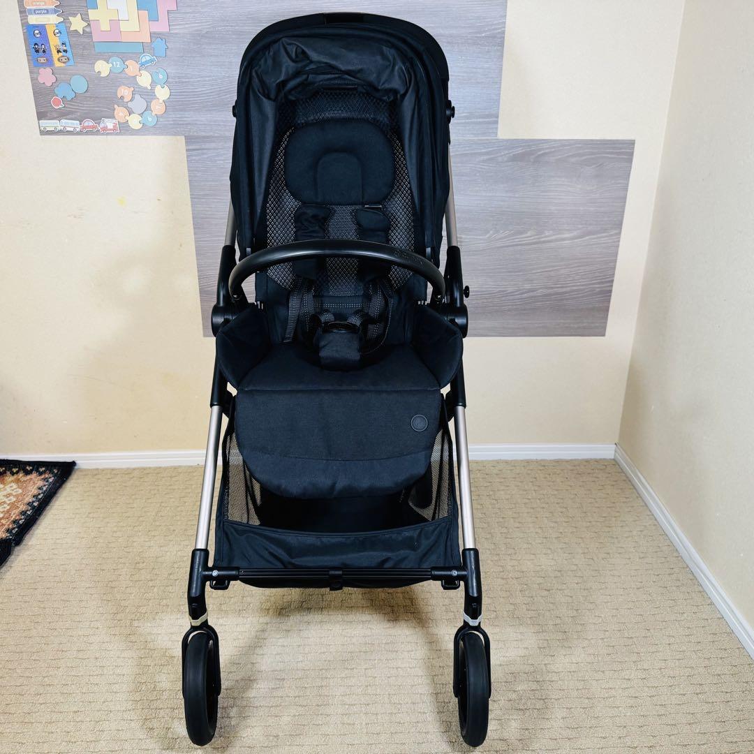 Cybex サイベックス Melio アルミフレーム ディープブラック