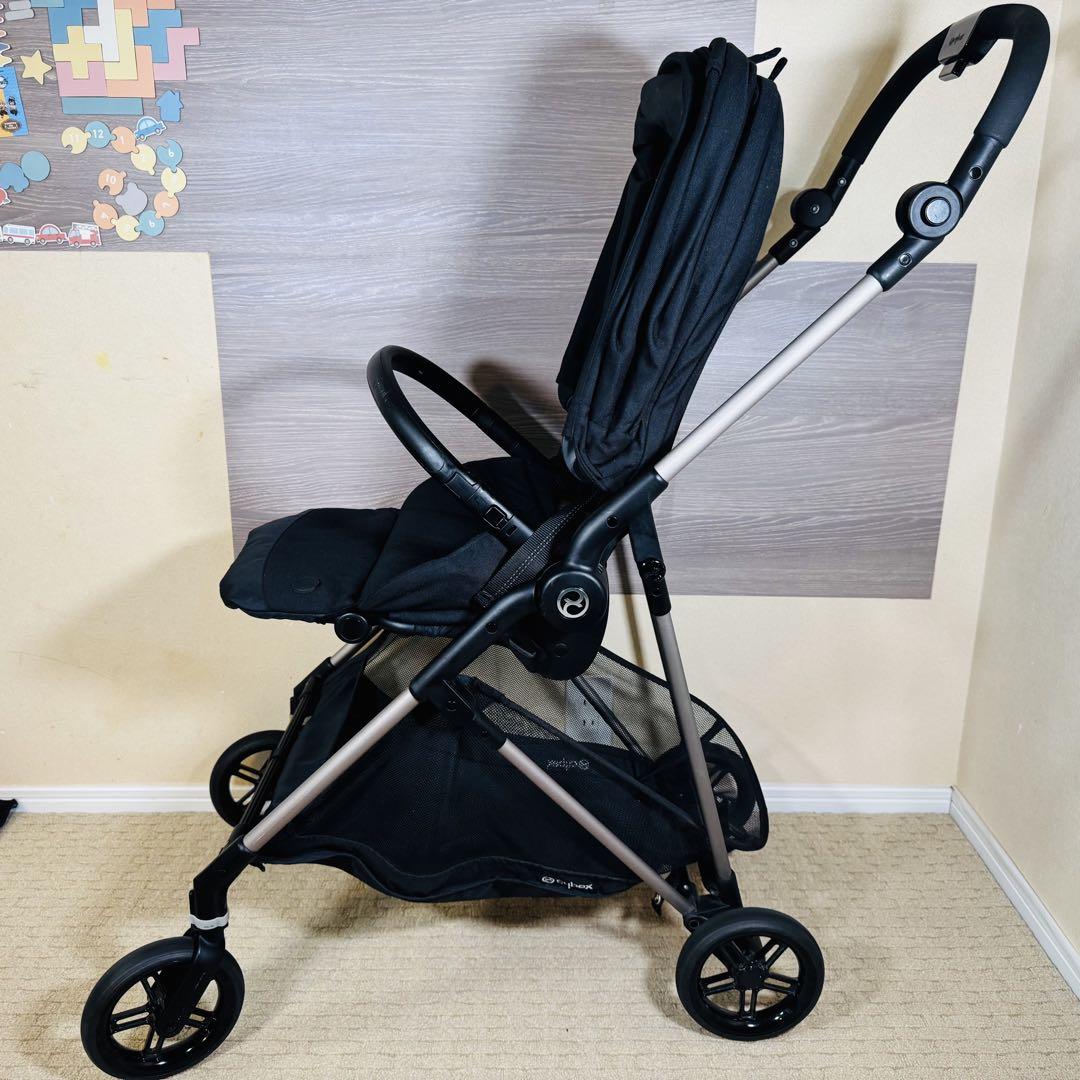 Cybex サイベックス Melio アルミフレーム ディープブラック