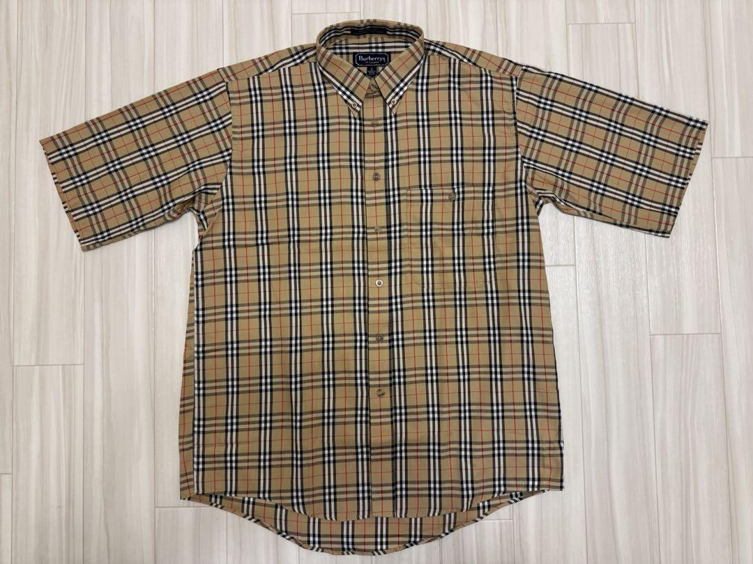 Burberry's 半袖チェックシャツ Mサイズ