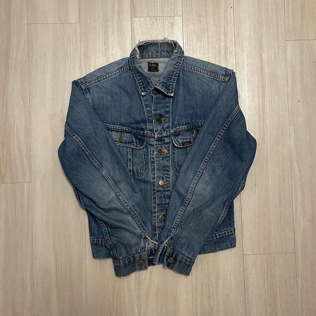 Lee デニムジャケット 42R ライトブルー セール】Lee/RIDERS JACKET(セットアップ可)（デニムジャケット