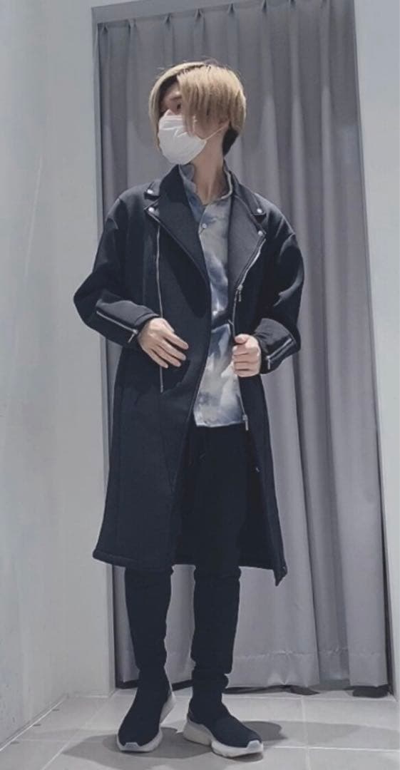 TORNADO MART トルネードマート　ライダースオーバーコート　美品