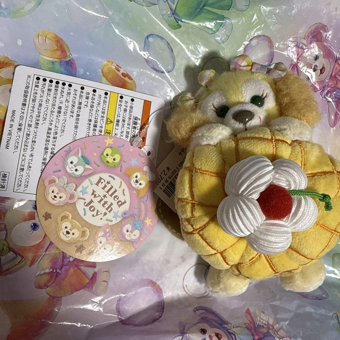 ダッフィー&フレンズ フィルドウィズジョイ ぬいぐるみバッジ ショッパー付き ダッフィーフレンズ フィルドウィズジョイ ぬいぐるみバッジ