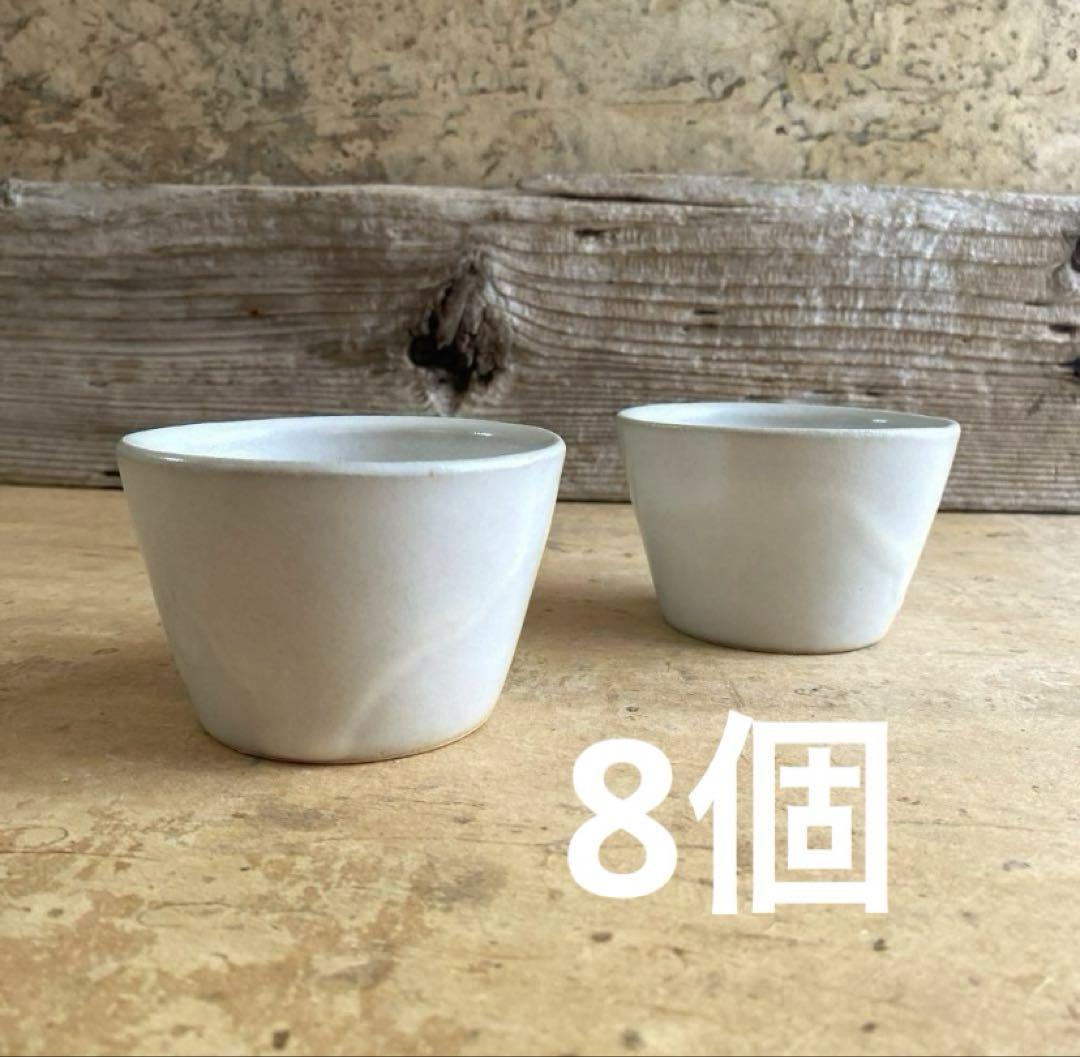 flower5ページです。画像の蕎麦猪口8個