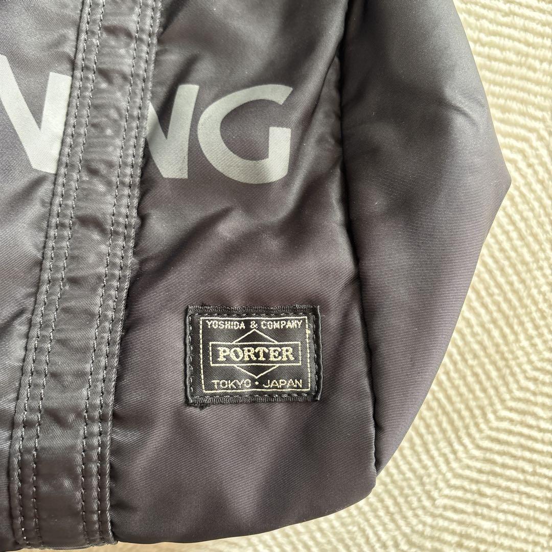 【激レア】seasoning×porter コラボ ミニボストンバッグ 極美品 レア商品！PORTER×SEASONING ミニボストンBAG