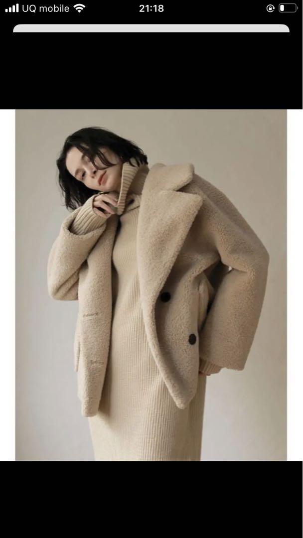 THE TOE⭐︎ Boa Coat ベージュ ボアコート Trafalgar Boa Coat – THE TOÉ