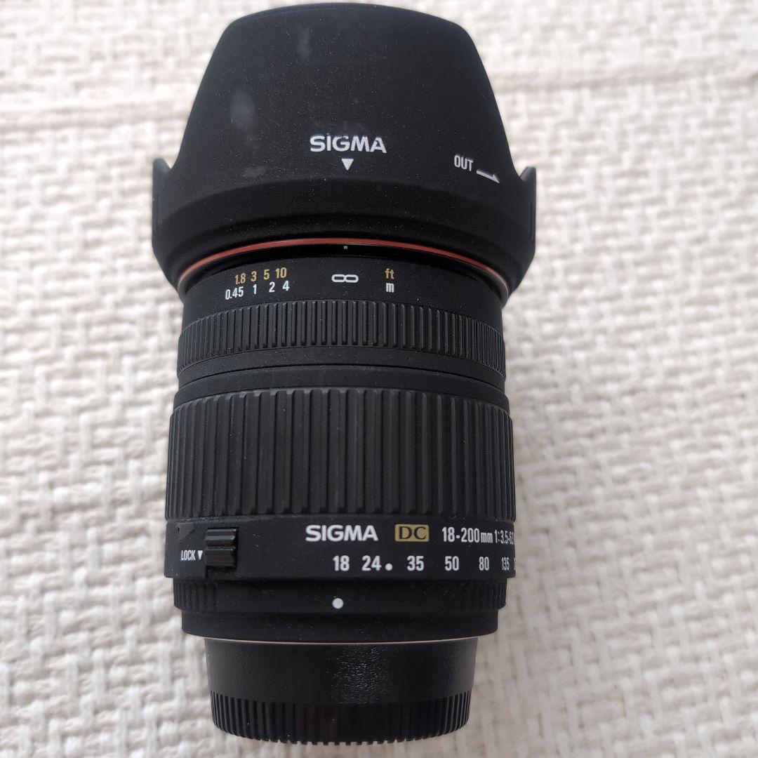 SIGMA 18-200mm f/3.5-6.3 DC ズームレンズ