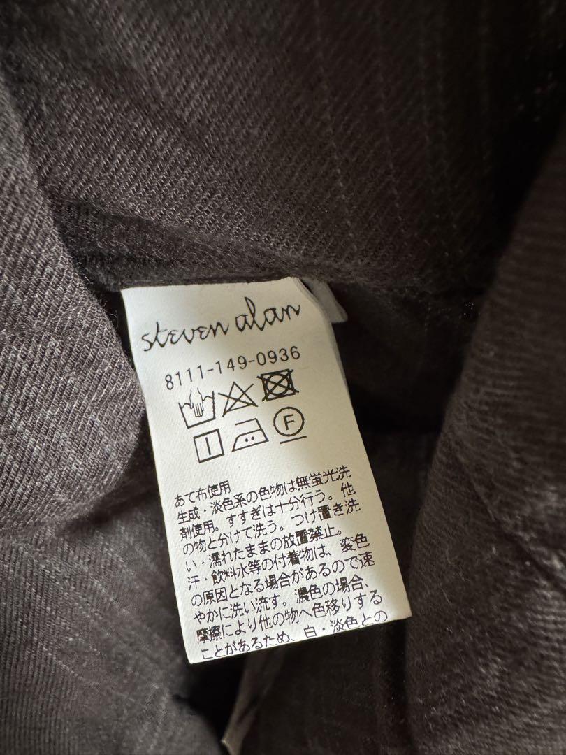 トップス Steven Alan CTN/TEN CHECK REGULAR COLLAR