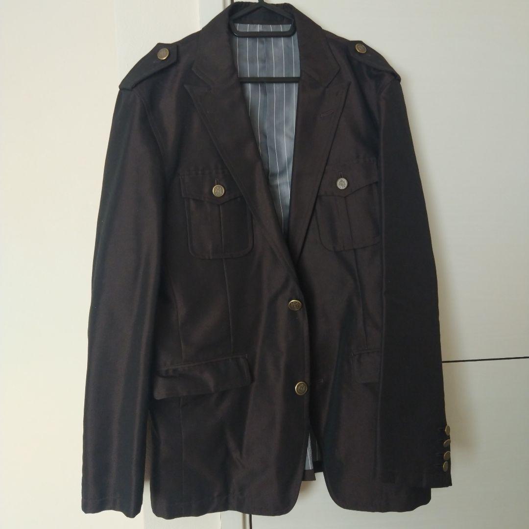 CCM 黒　軍服　 ジャケット Mサイズ　コムサデモード