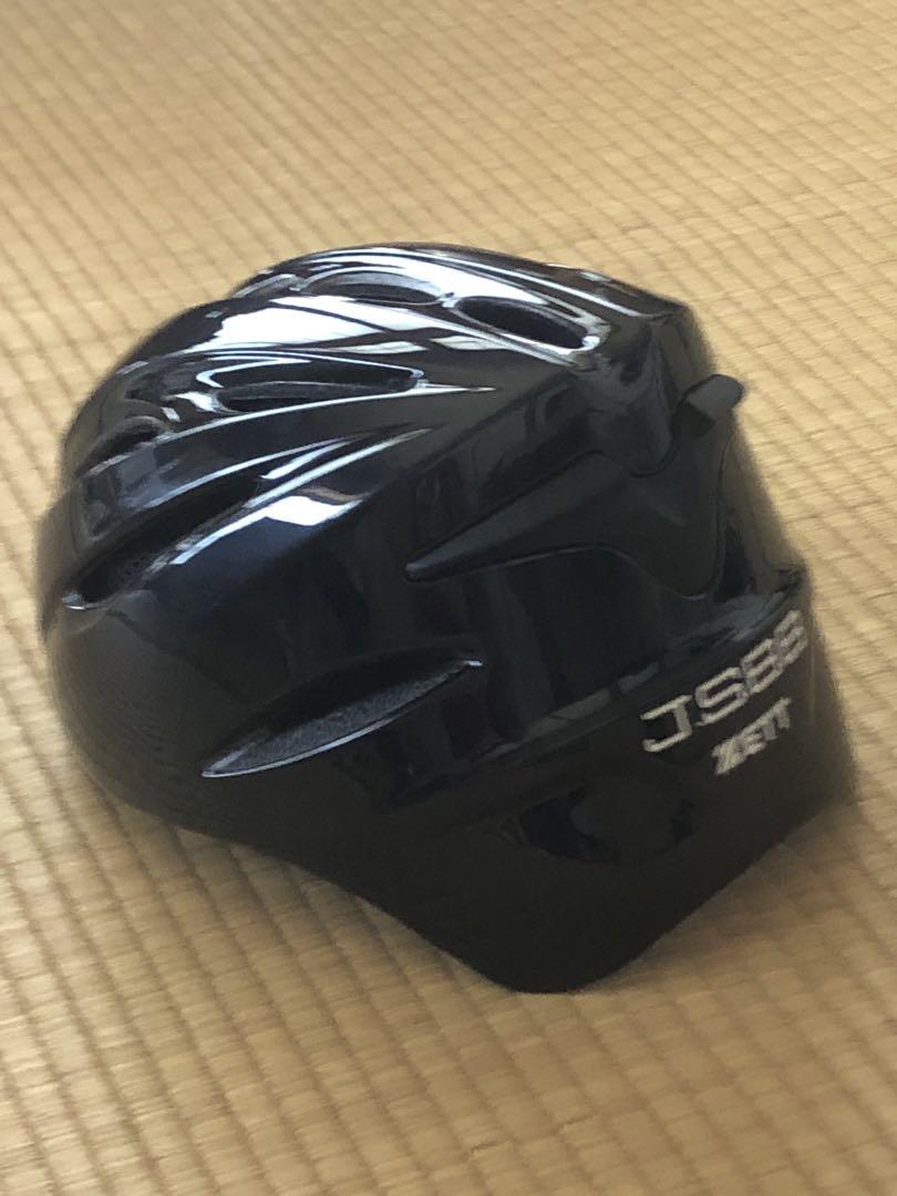 ゼット　軟式野球　キャッチャー　捕手用　ヘルメット　BHL40R 黒　Lサイズ