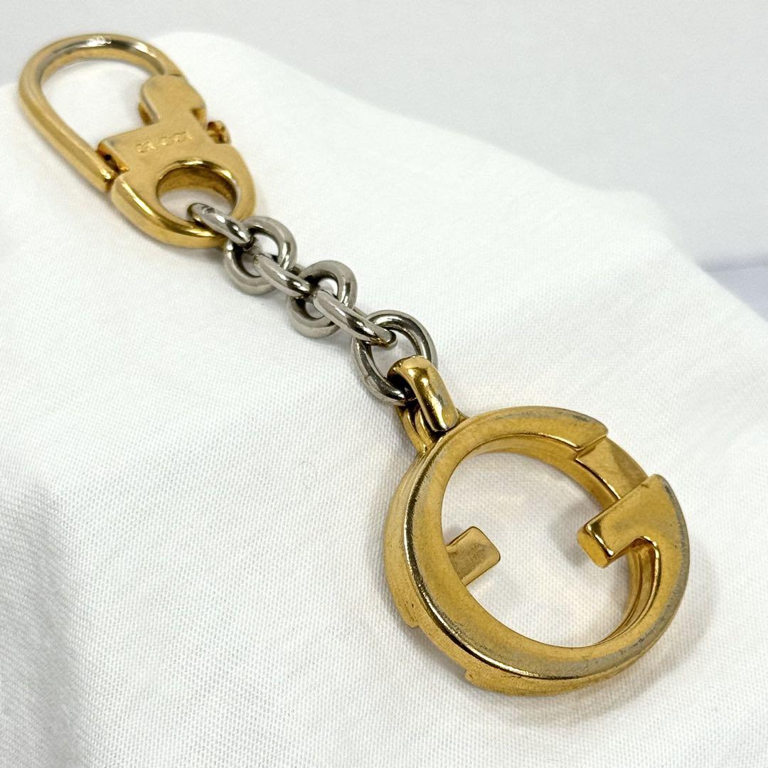 GUCCI グッチ キーホルダーインターロッキングG ゴールドチャーム 楽天市場】GUCCI グッチ インターロッキング キーホルダー