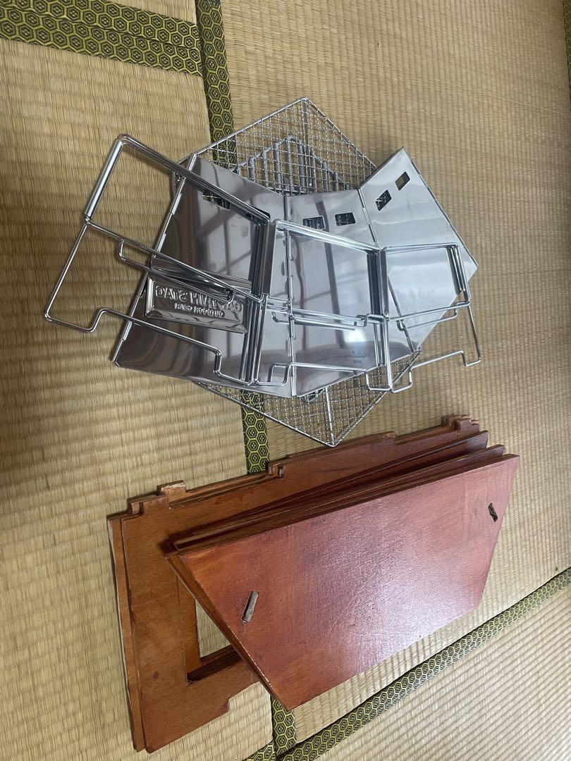 ヘキサテーブル　焚き火台付き