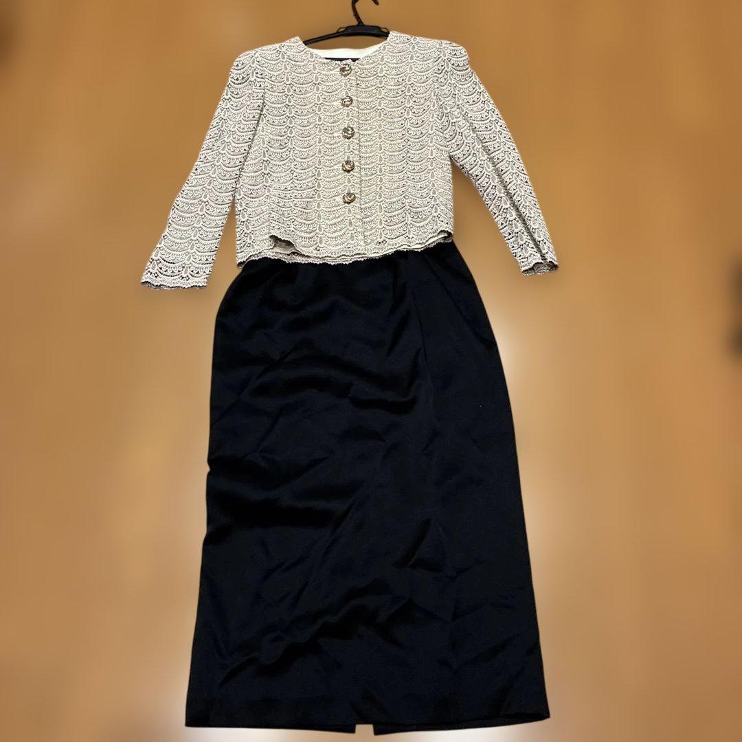 レースジャケット ブラックスカート