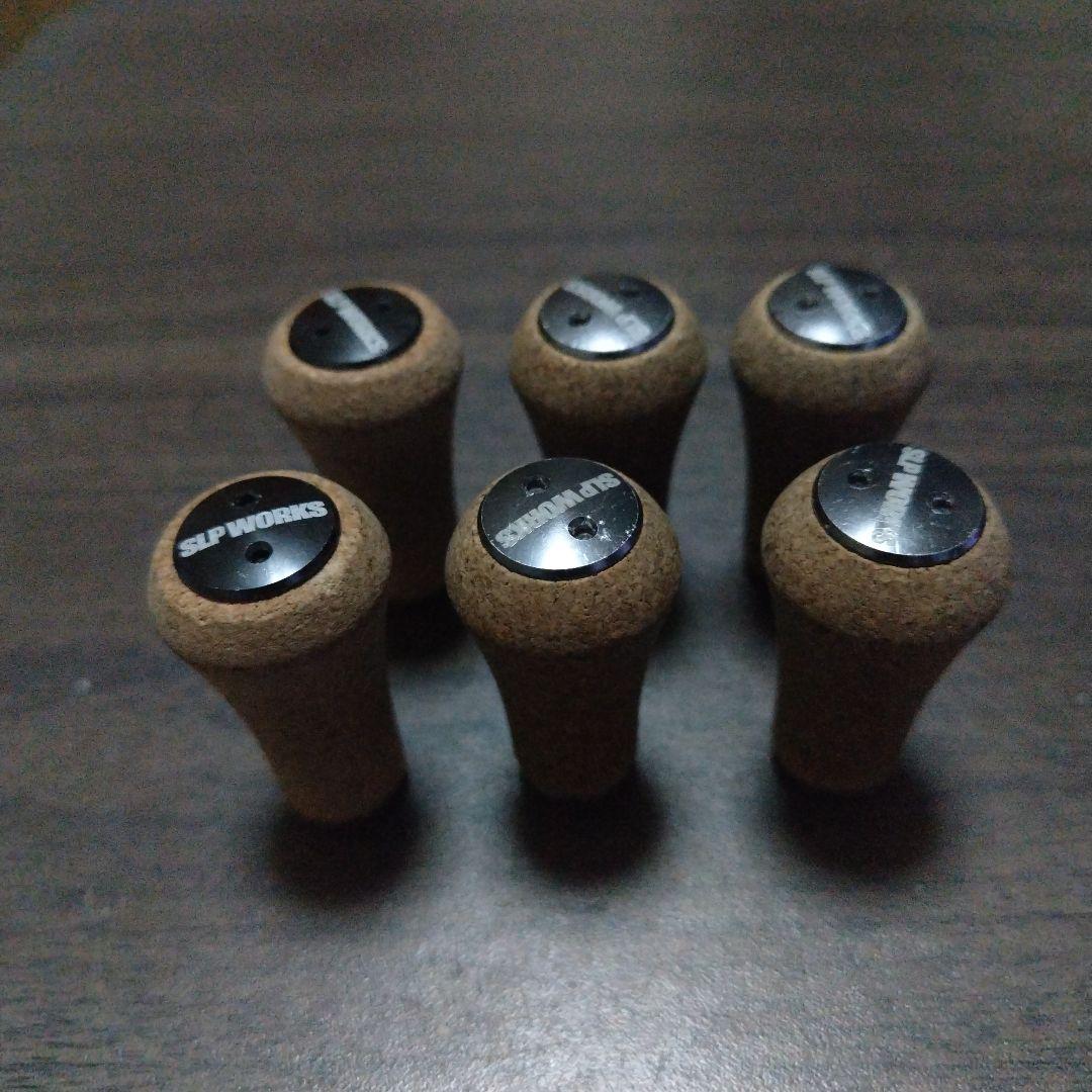 SLP WORKS パワーラウンドコルクノブ 6個セット