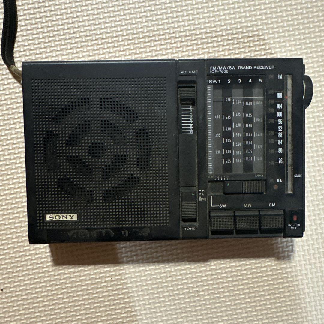 SONY ICF-7600ラジオ・コンポ