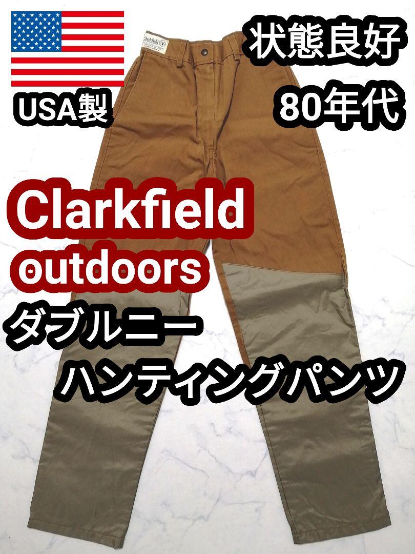 80s USA製 ダブルニーパンツ ハンティングパンツ ワークパンツ ダック生地