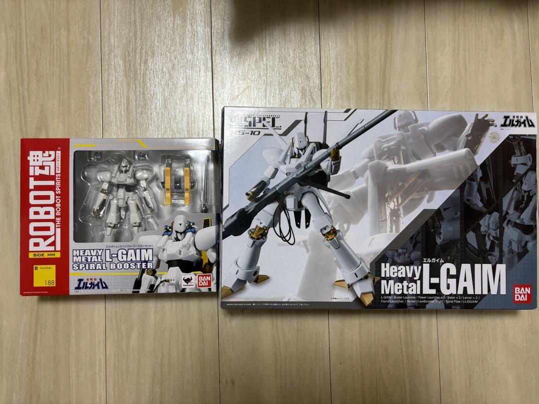 魂SPEC エルガイム、ROBOT魂 エルガイム 2点セット