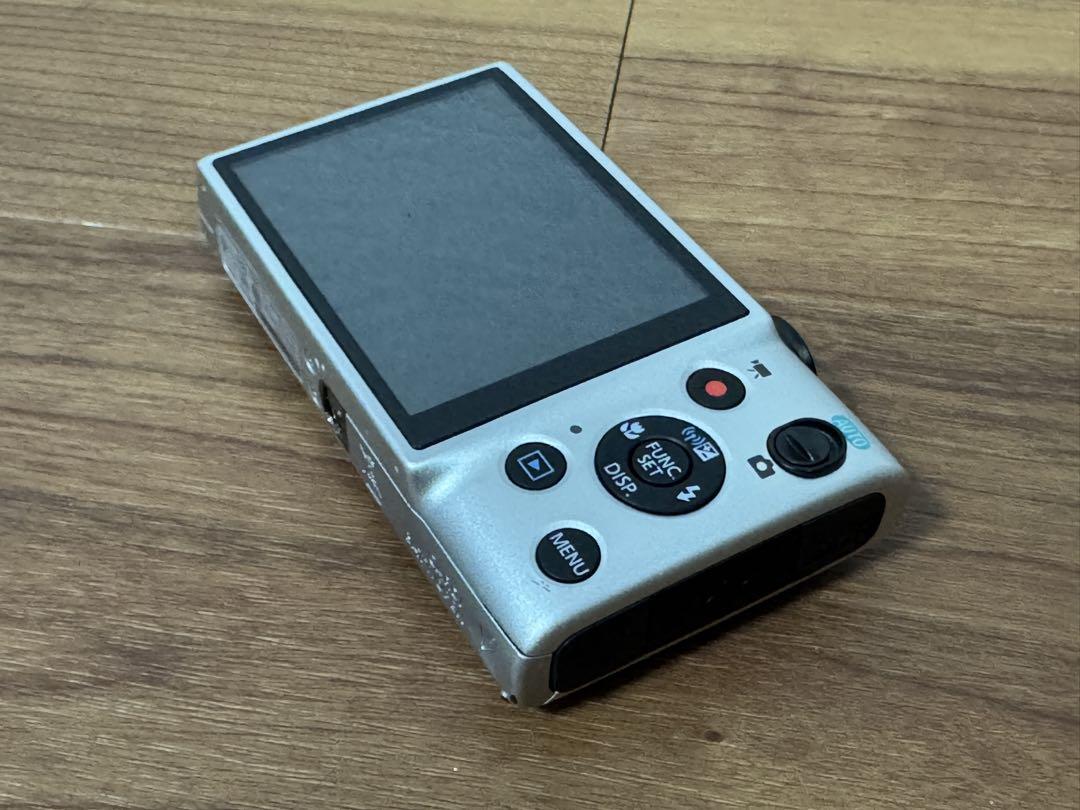 【美品】Canon IXY100F シルバー キャノン イクシー コンデジ