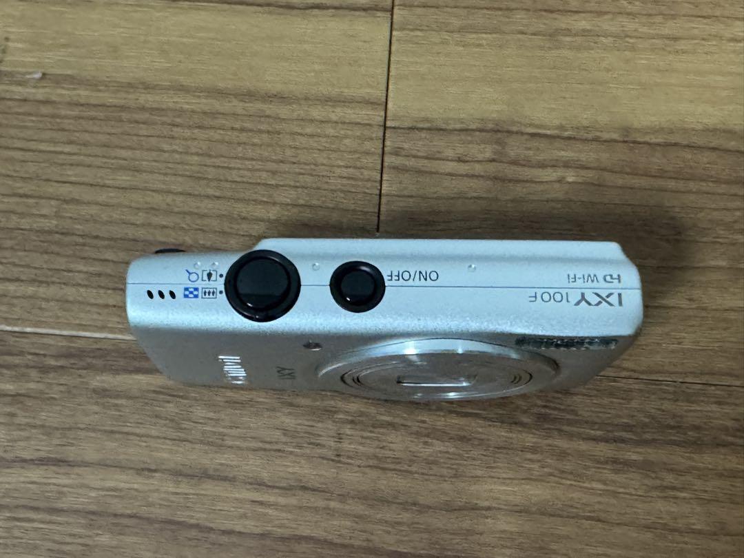 【美品】Canon IXY100F シルバー キャノン イクシー コンデジ