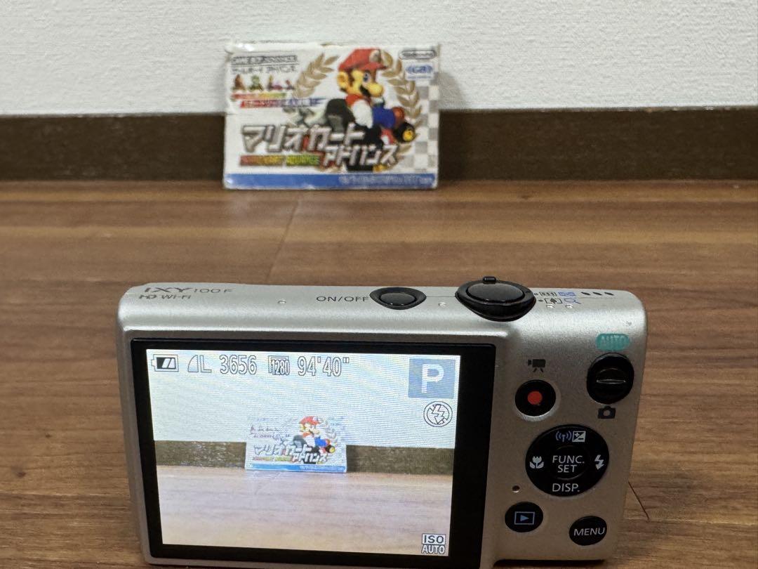 【美品】Canon IXY100F シルバー キャノン イクシー コンデジ