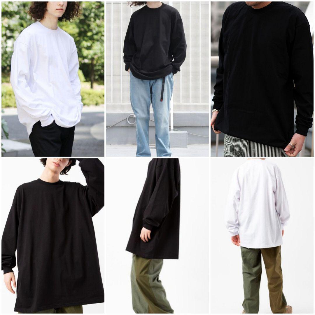 ユニクロ ○①2枚セット 黒 ブラック ロンT 長袖 5fvtu-m76262327342 XL Proclub プロクラブ ❧こちらをク