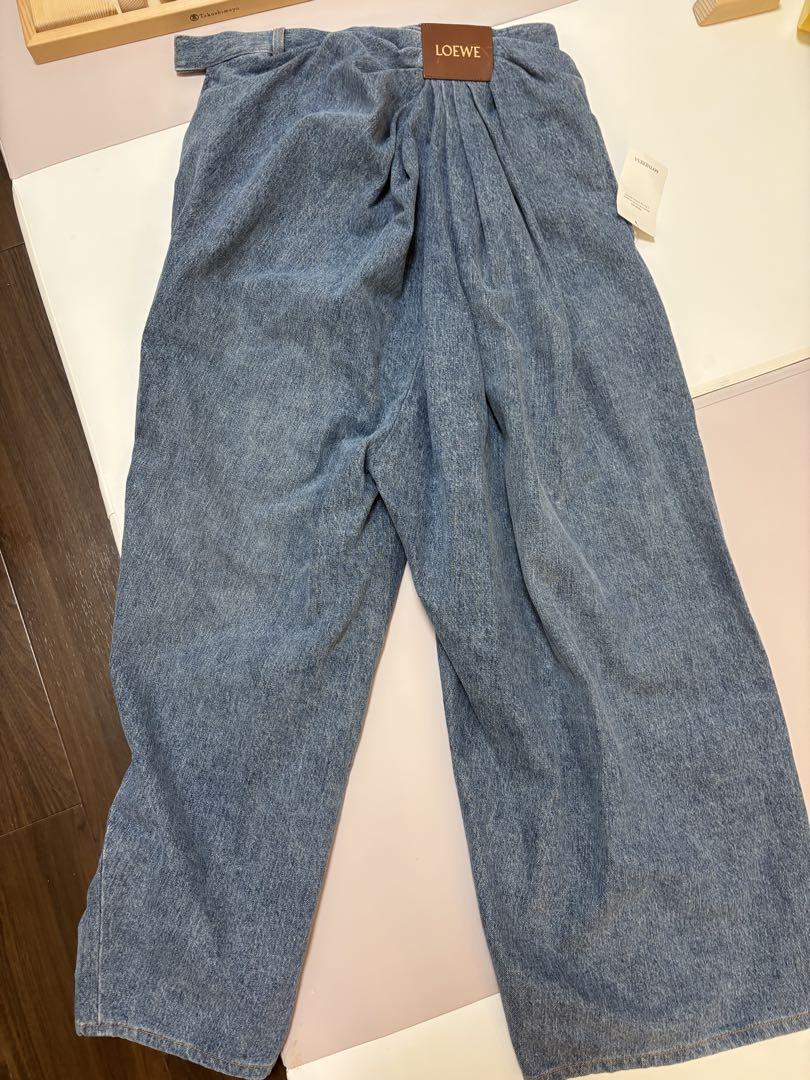 Loewe ロエベ25SS ドレープ ジーンズ（デニム）