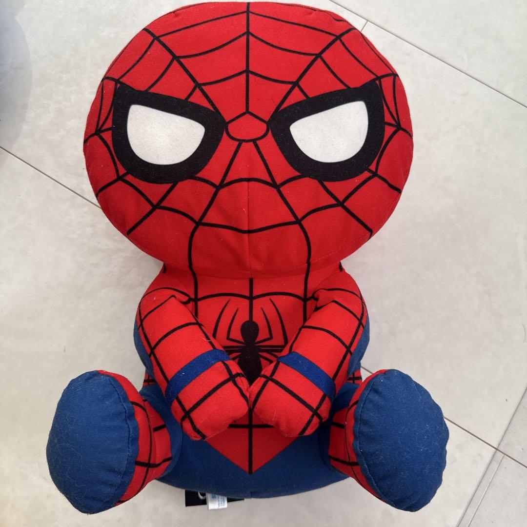 marvel スパイダーマン ぬいぐるみ - メルカリ