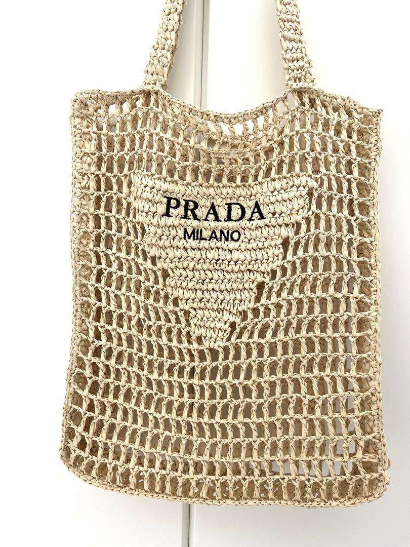 値下げました❤️ PRADA プラダ 編みトートバッグ
