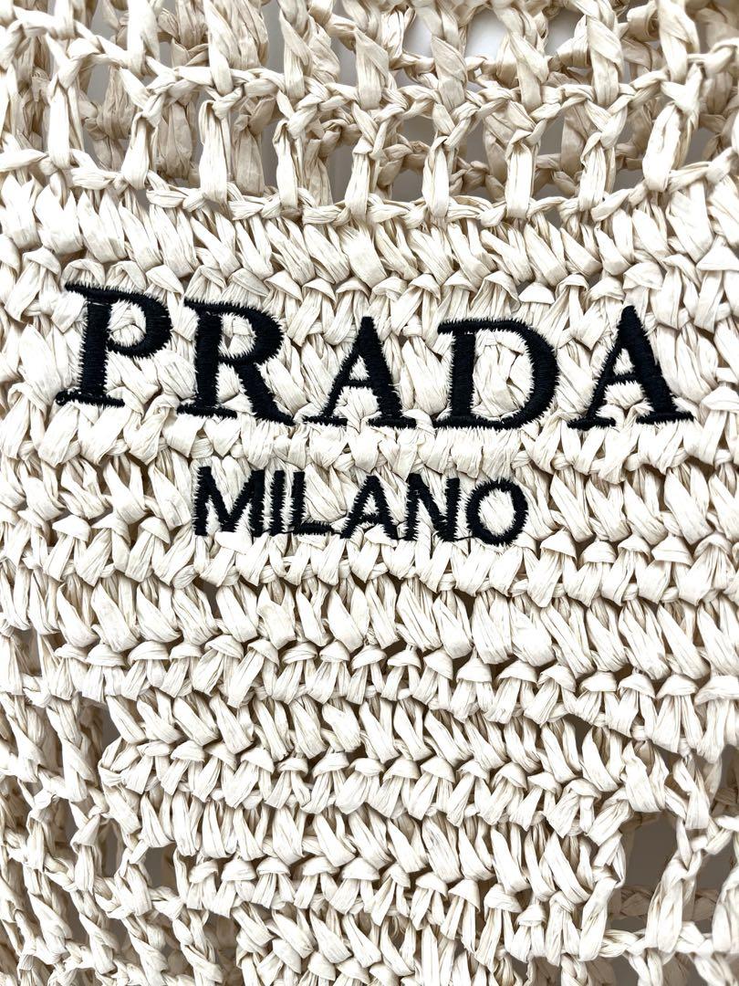 値下げました❤️ PRADA プラダ 編みトートバッグ