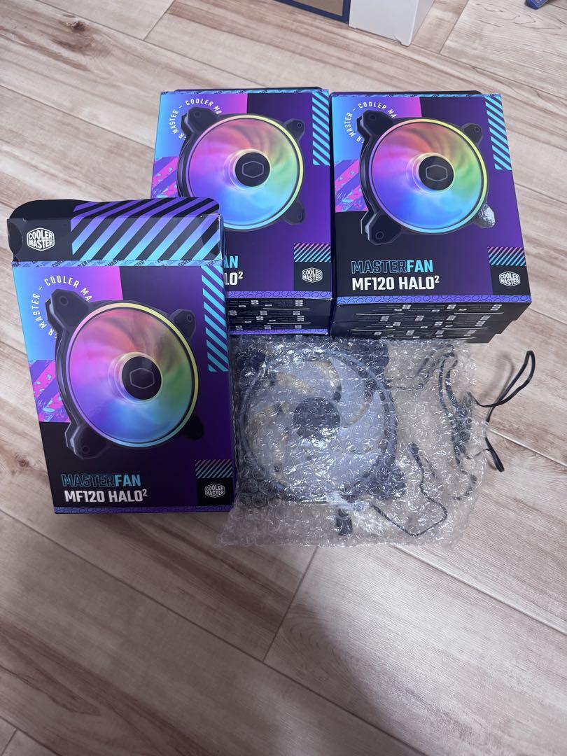 Cooler Master MF120 HALO² ファン 7個セット
