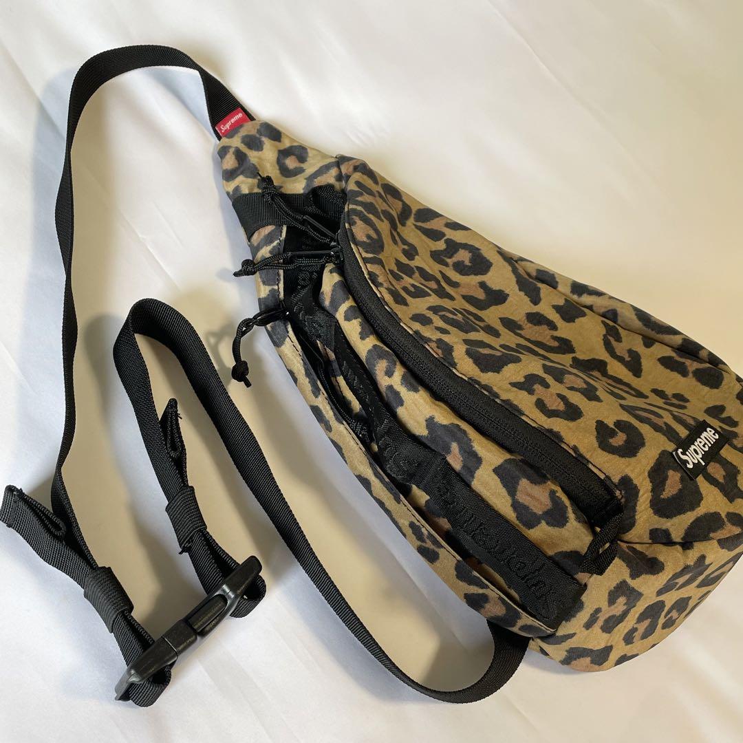 Supreme 20AW Sling Bag レオパード 豹柄 ショルダーバッグ