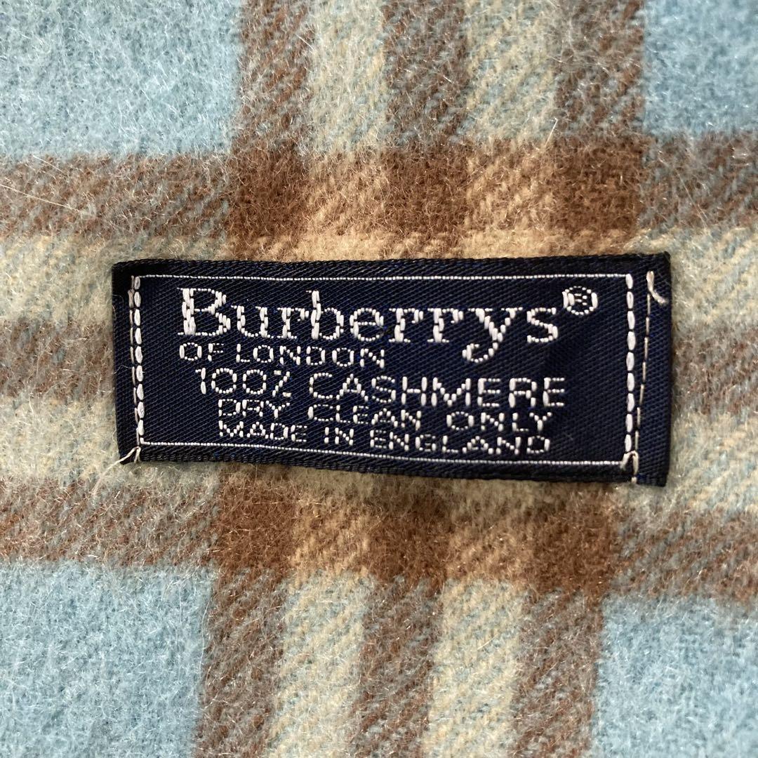 【希少カラー】Burberrys　カシミヤ100％ ノバチェック柄 マフラー
