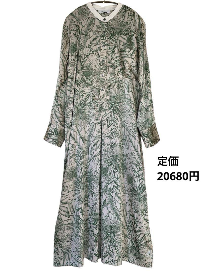 美品　CHIGNON 長袖シャツワンピース　タグあり